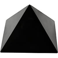 Los mejores  - Heka Naturals Pirámide de Piedra Shungit Pulida 5 cm con Fullerenos para una Protección Electromagnética Extrema…